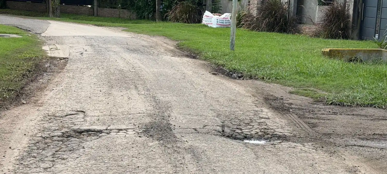 Rafaela abandonó el mantenimiento de sus calles