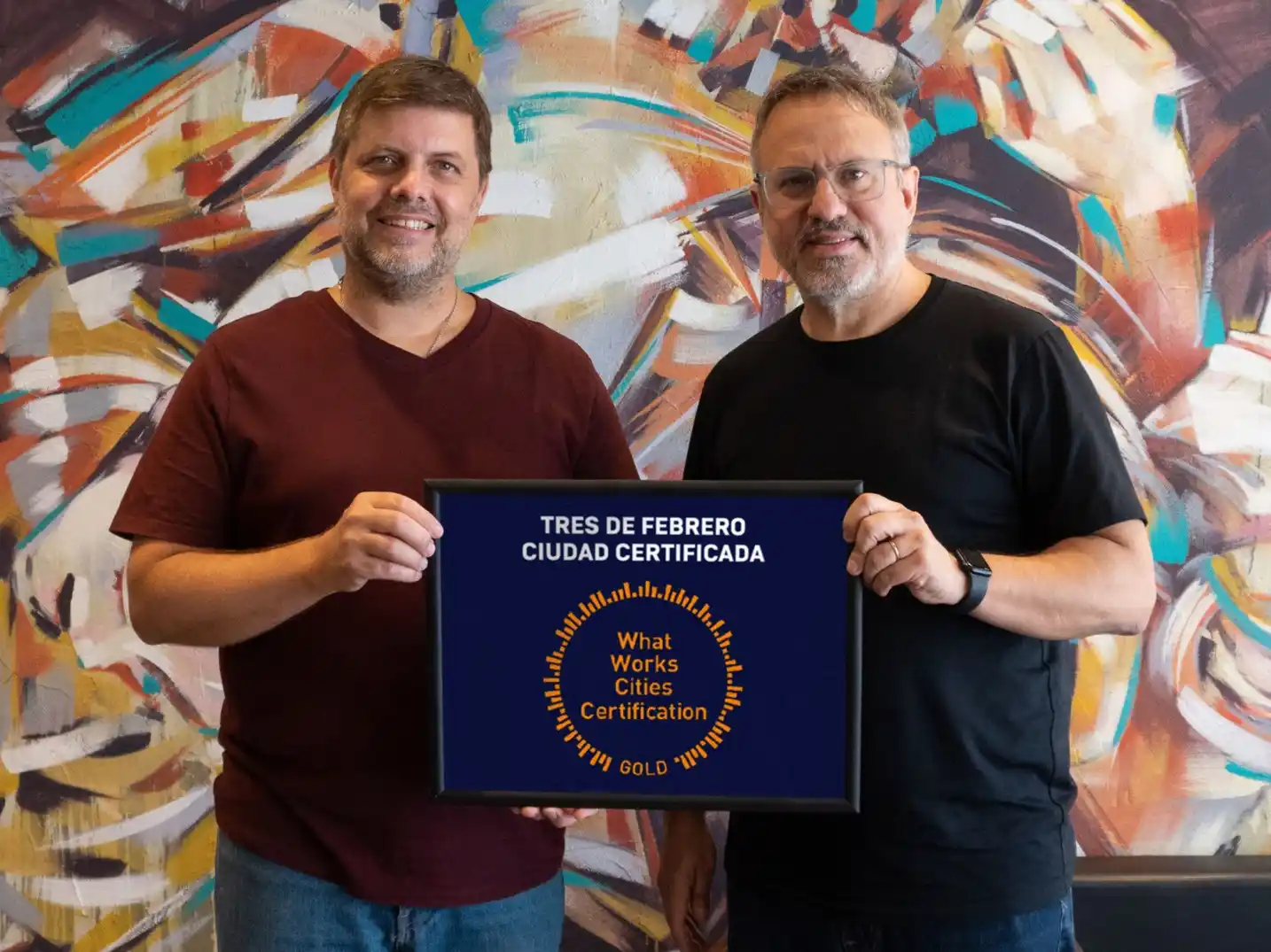 Tres de Febrero asciende al nivel de certificación Oro.