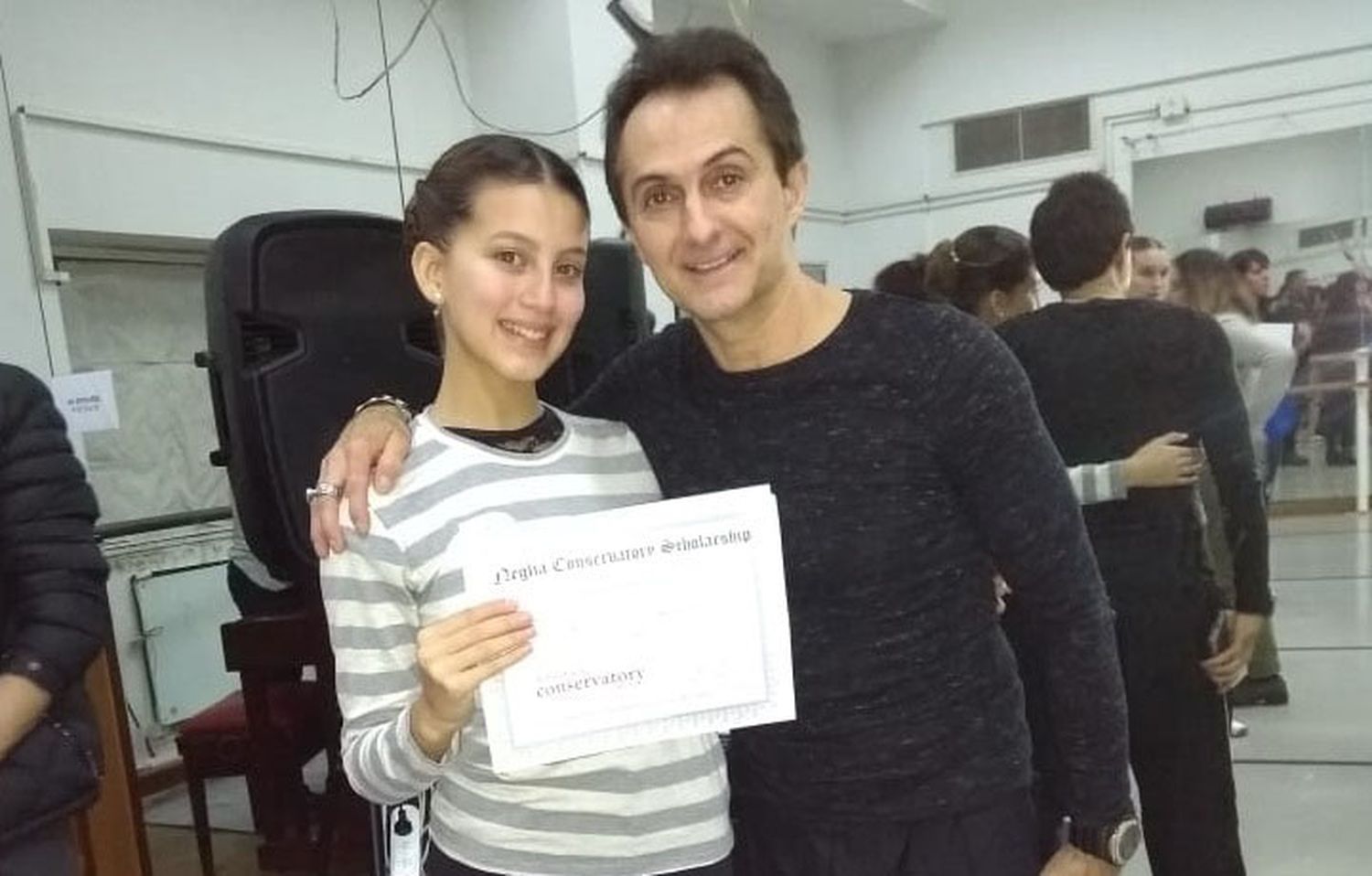 La bailarina Martina Melgarejo se perfeccionará en Estados Unidos
