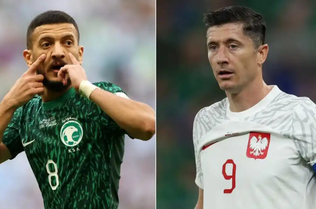 Tras su victoria ante la Argentina, Arabia Saudita enfrenta a Polonia