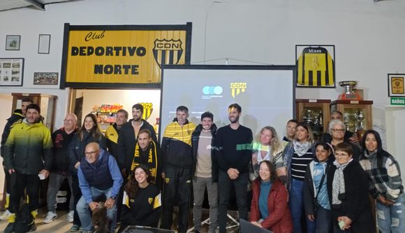 Deportivo Norte realizó una jornada de capacitación en gestión deportiva sustentable