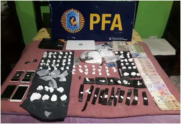 Desarticulan una banda narco en Tandil y secuestran 2.502 dosis de cocaína 