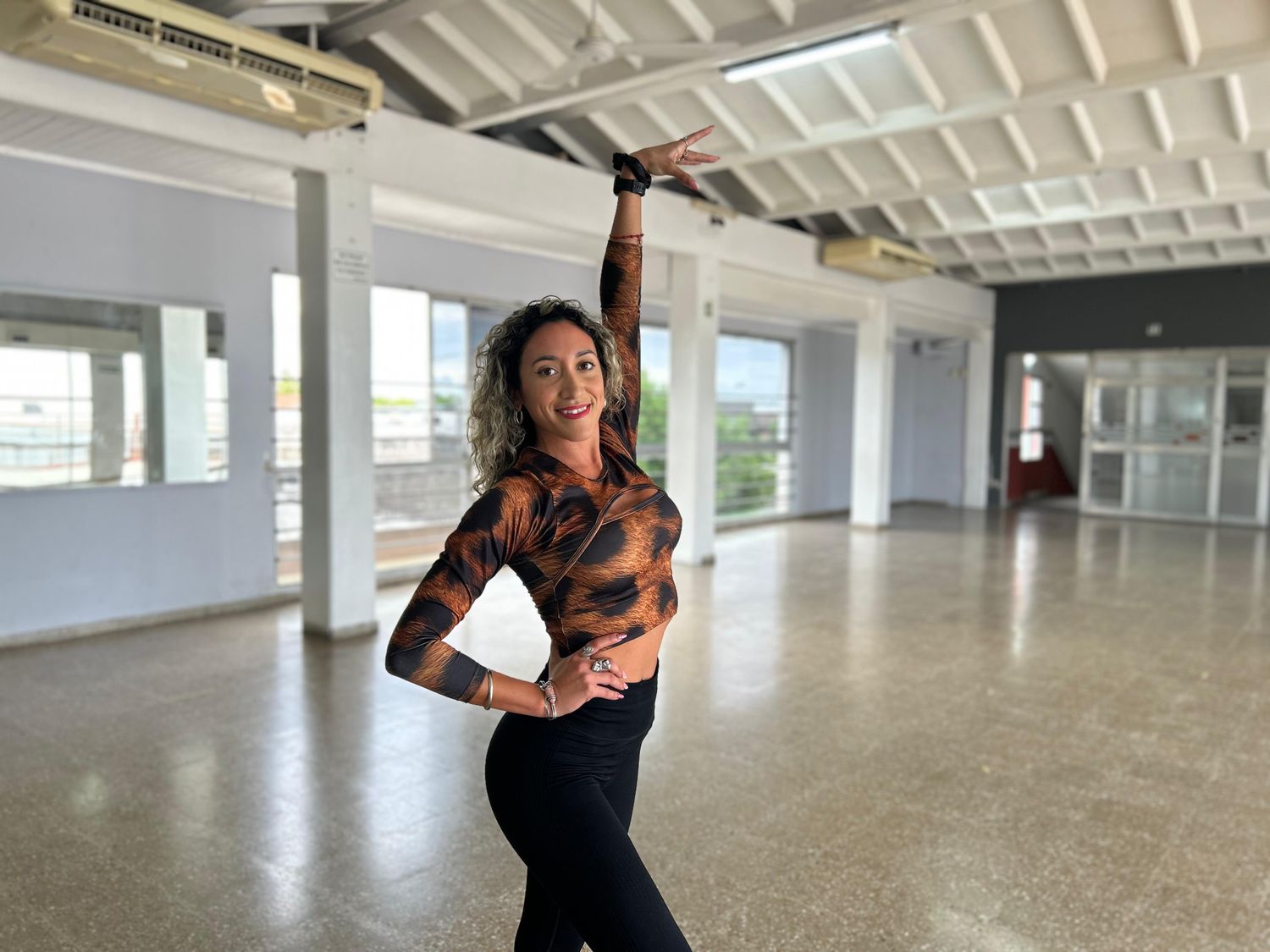 Macarena Martínez, bailarina y profesora, hizo de su pasión por el baile una forma de vida.