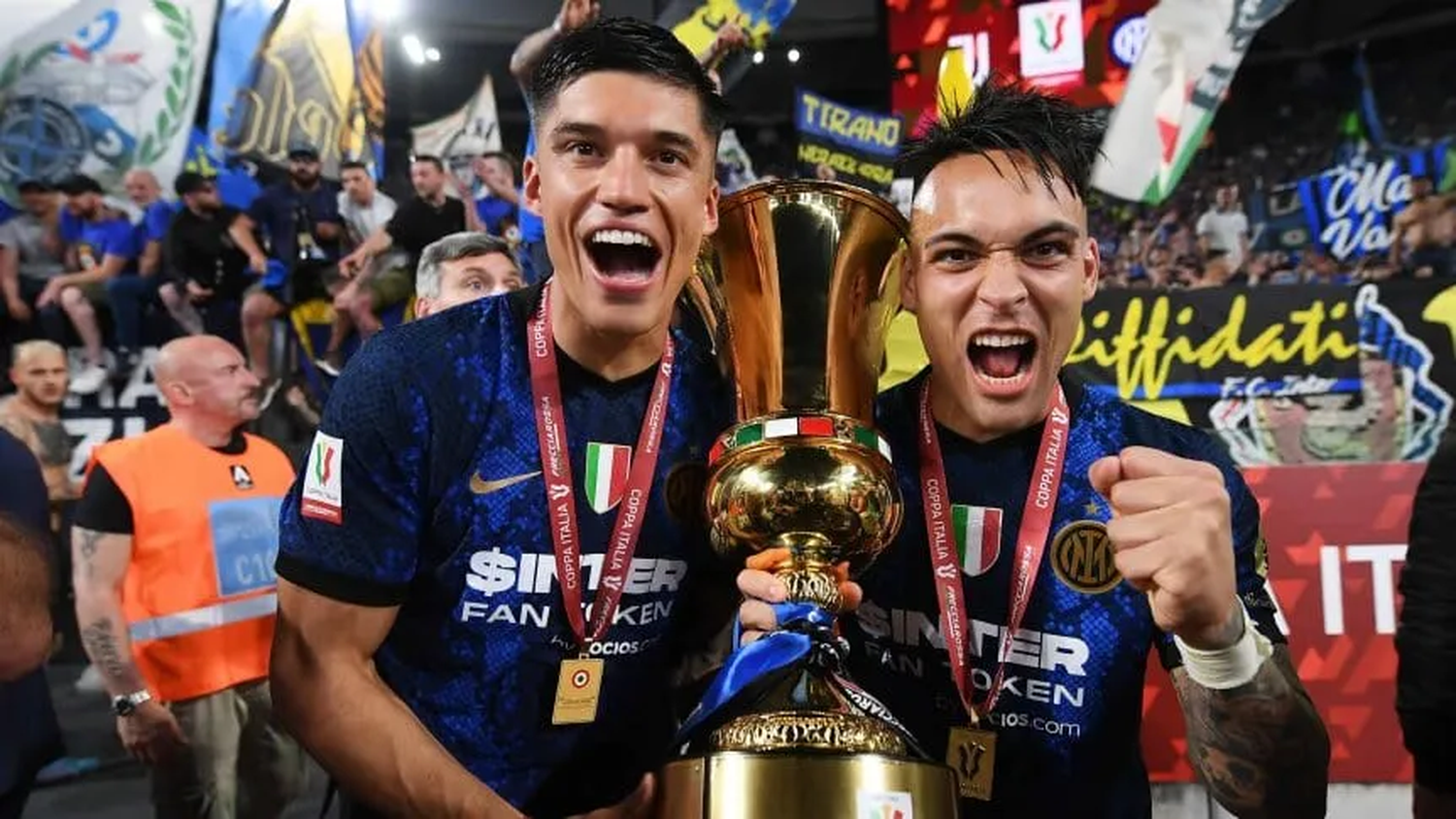 El Inter de Lautaro Martínez y Joaquín Correa, campeón de la Copa Italia