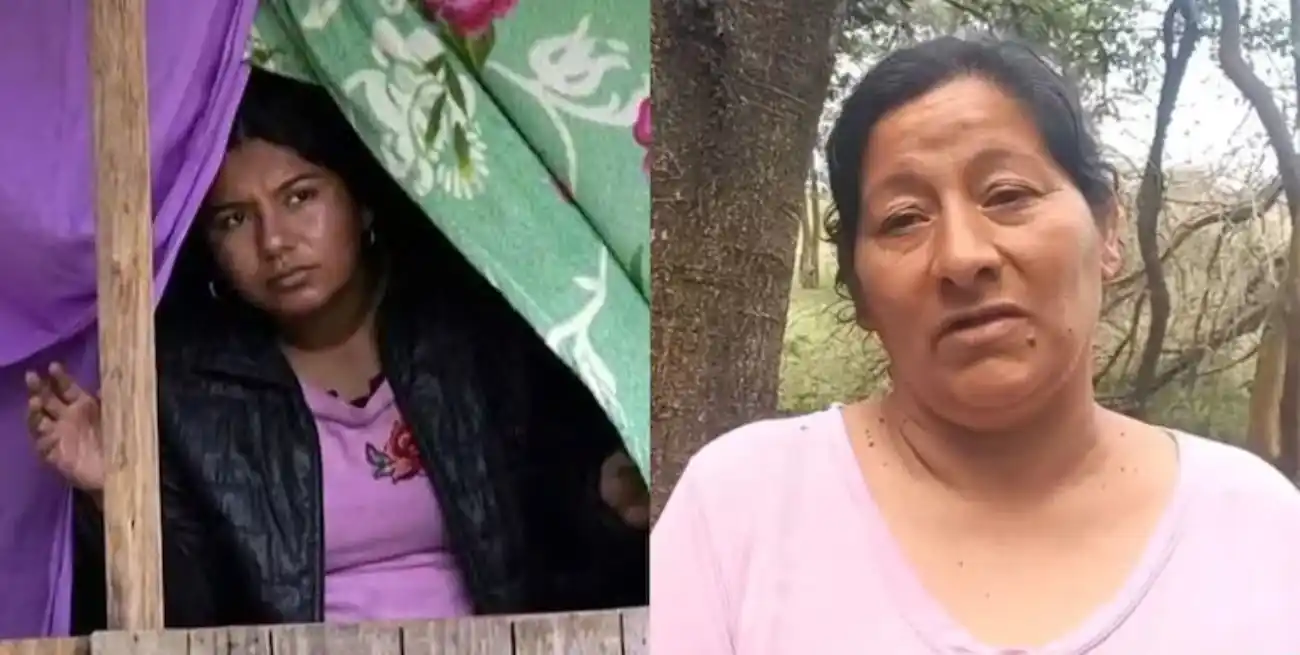 La joven Macarena, que es hija de Laudelina Peña.