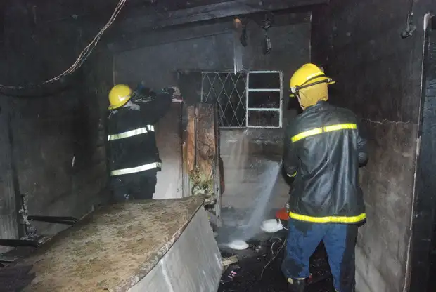 Destrucción total de una vivienda