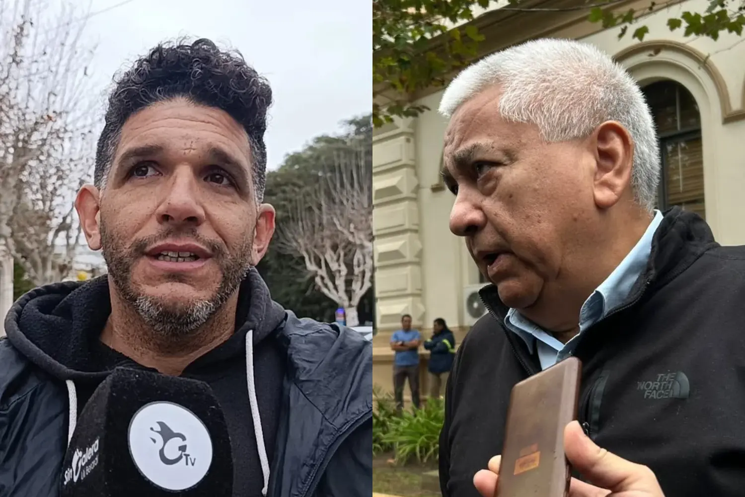 Juan Cruz "Mono" Acosta y Cecilio Salazar, con disputa en la Justicia.