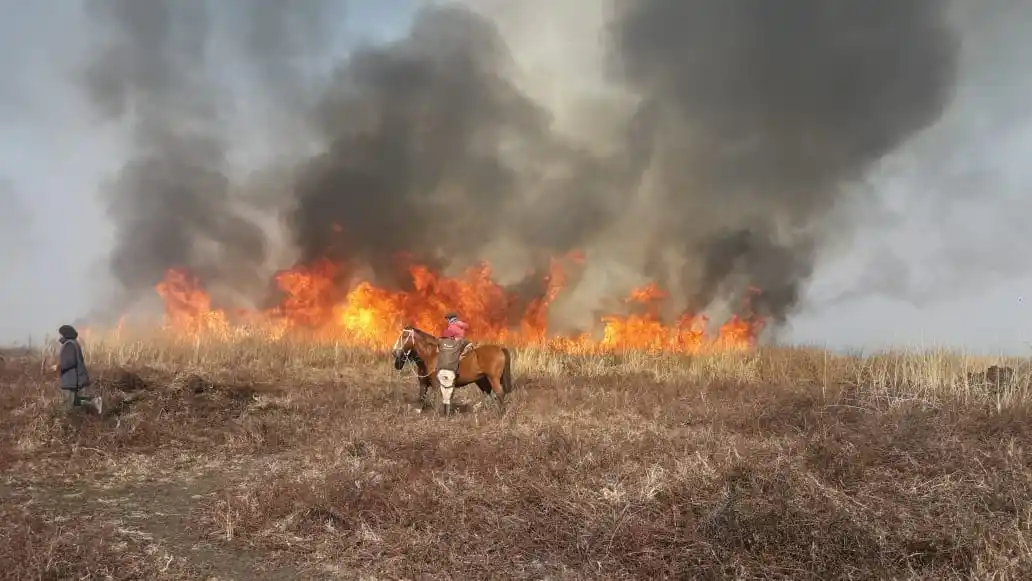 Dos días de intenso trabajo en la tierra del humo que no cede