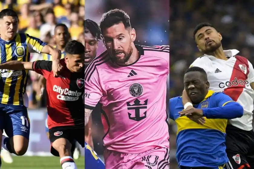 Día de clásicos en Argentina y juega Messi: la agenda deportiva de este domingo