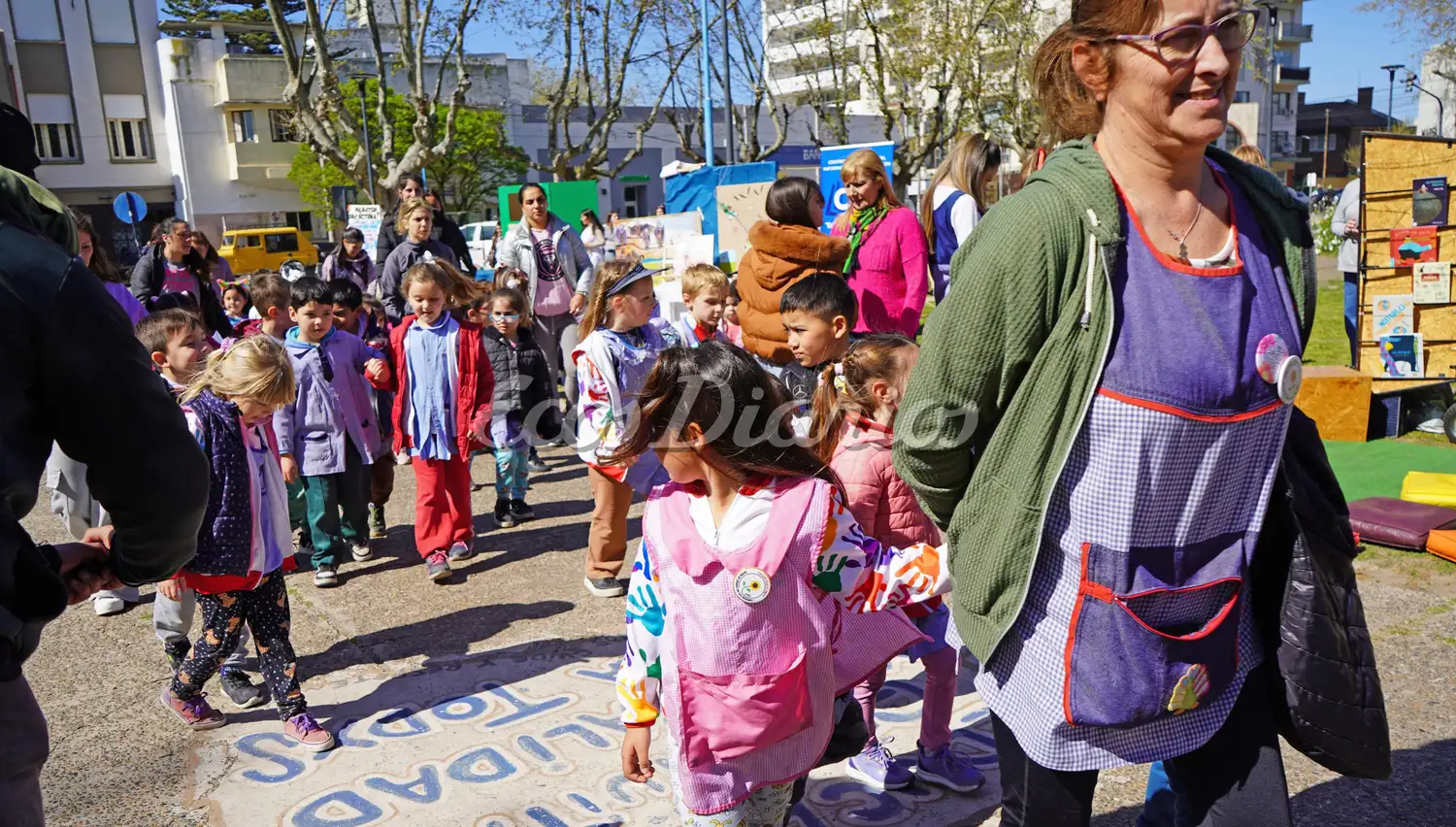 Recorridos de las distintas instituciones educativas.
