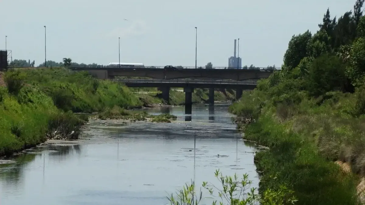 Encontraron un cráneo y otros restos óseos en el arroyo Ludueña de Rosario