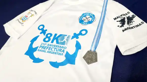 Se agotaron las inscripciones para la carrera por el 215° Aniversario de Prefectura Naval Argentina