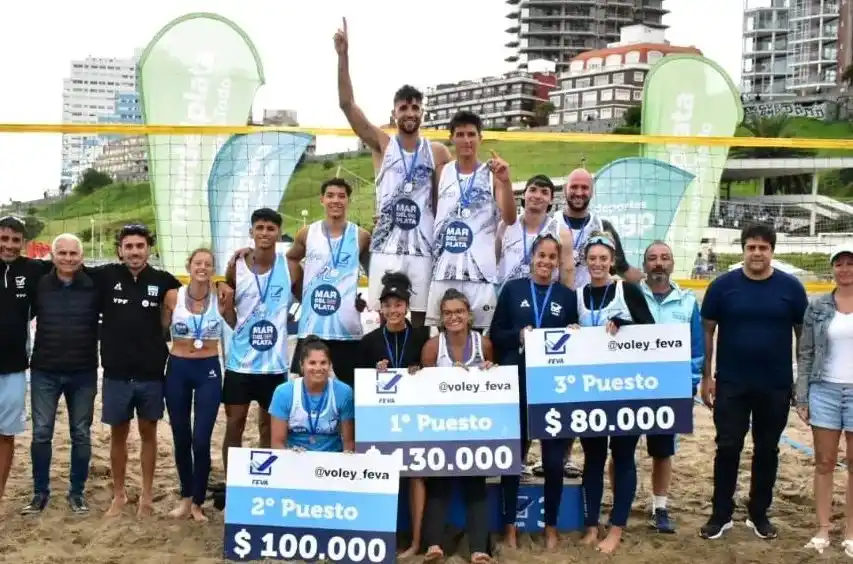 Cardillo/Capogrosso y Dennapole/Amoroso campeones de la Etapa 2