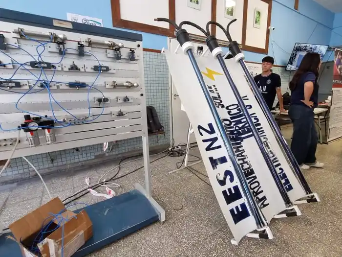 Culminó con éxito la cuarta edición de la Expo Técnica en la Escuela Técnica 2 "Ing. Felipe Senillosa"