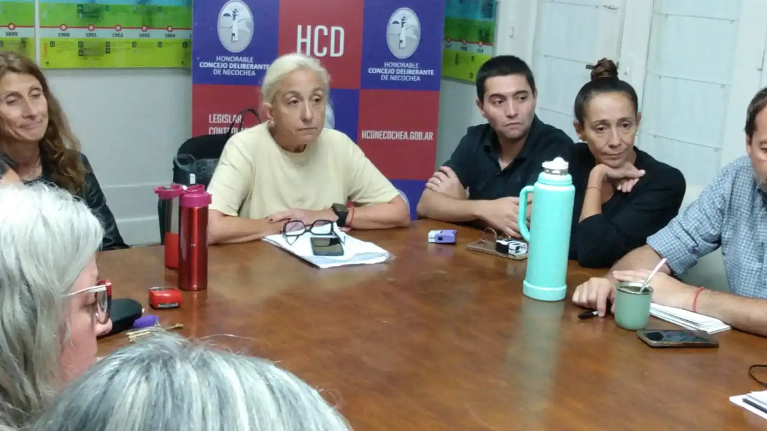 Reunión en el Concejo