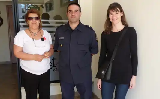Sorprendente relevo del comisario Cristian Quiroz