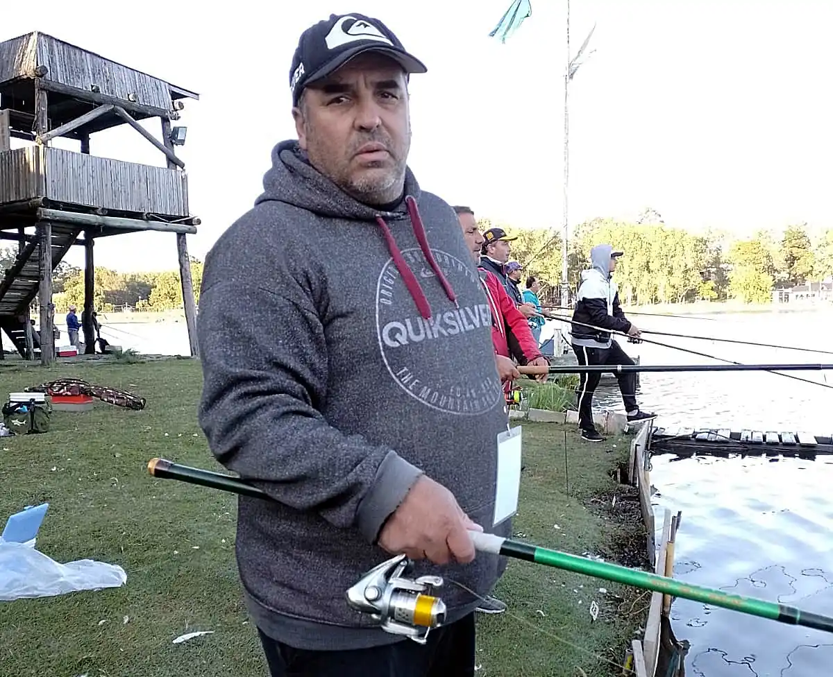 Spina logró 18 piezas en el Lago del Fuerte.