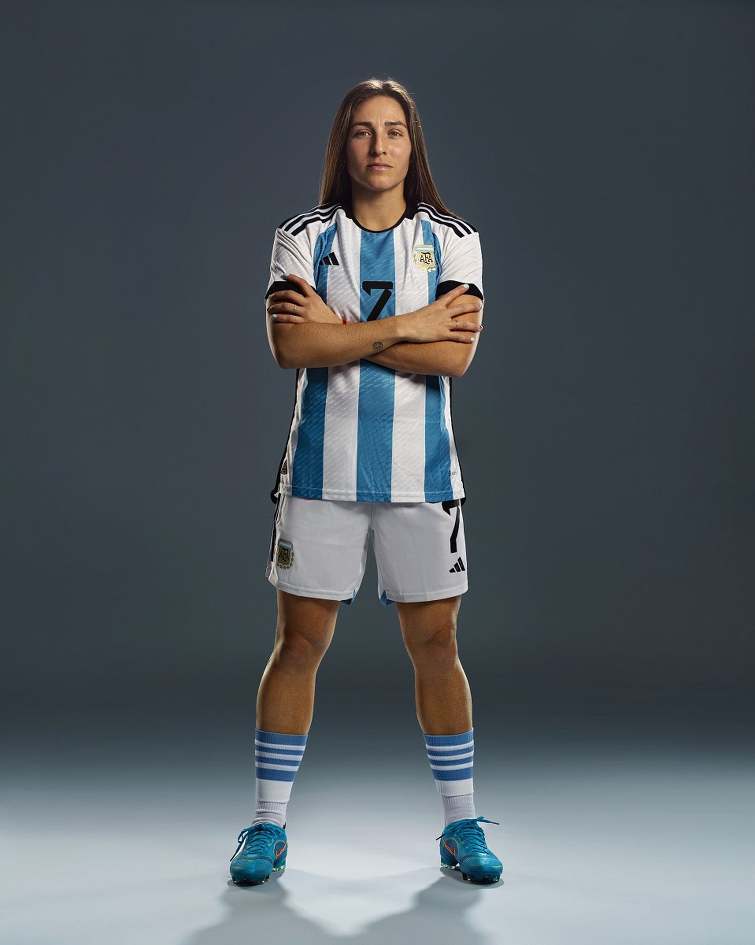 Núñez, en la imagen oficial para el Mundial.