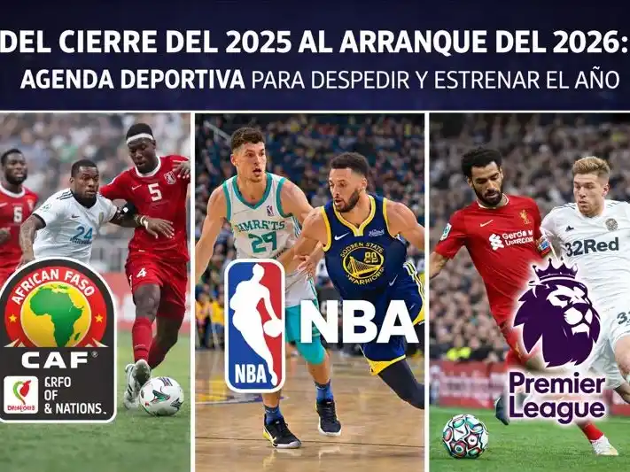 La agenda deportiva para el último y primer día del año. Foto:GPT