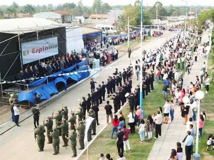 El Espinillo celebra hoy sus 121 años con
desfile, y una amplia agenda de actividades