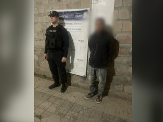 Detenido por generar disturbios en estado de ebriedad