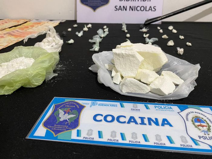 cocaína secuestrada rafael obligado 3100