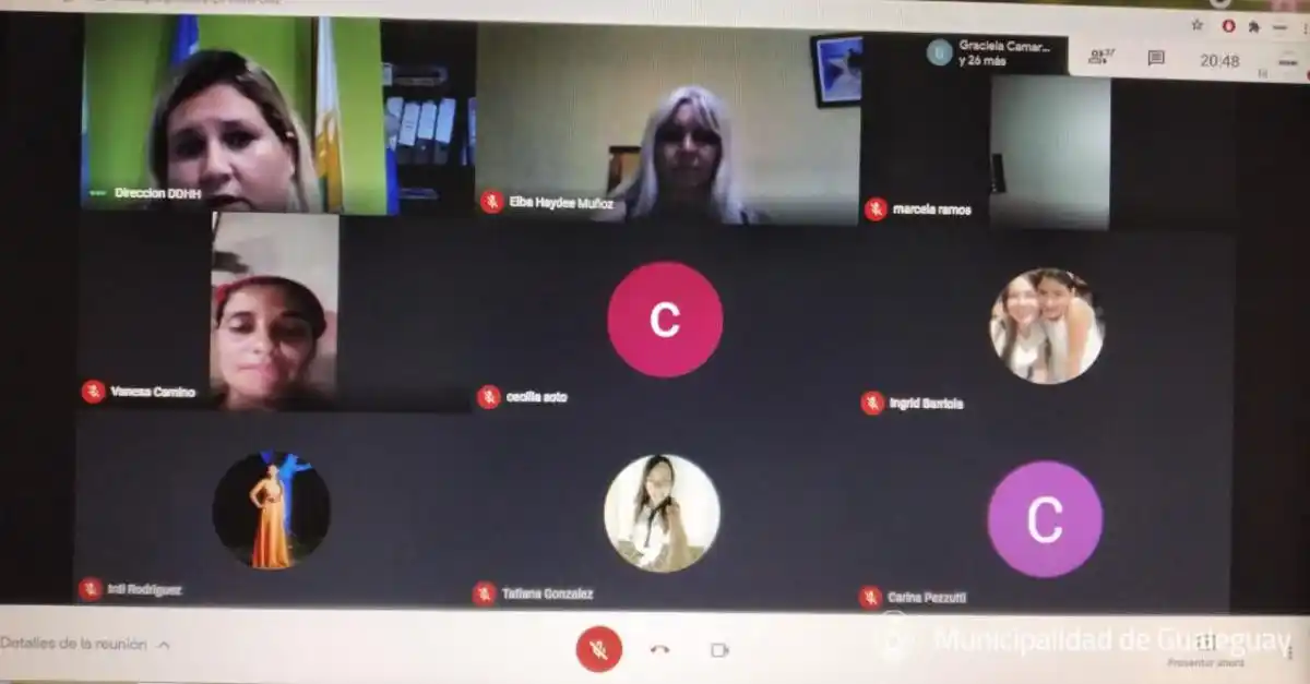 Derechos Humanos realizó la Charla sobre TEA on-line