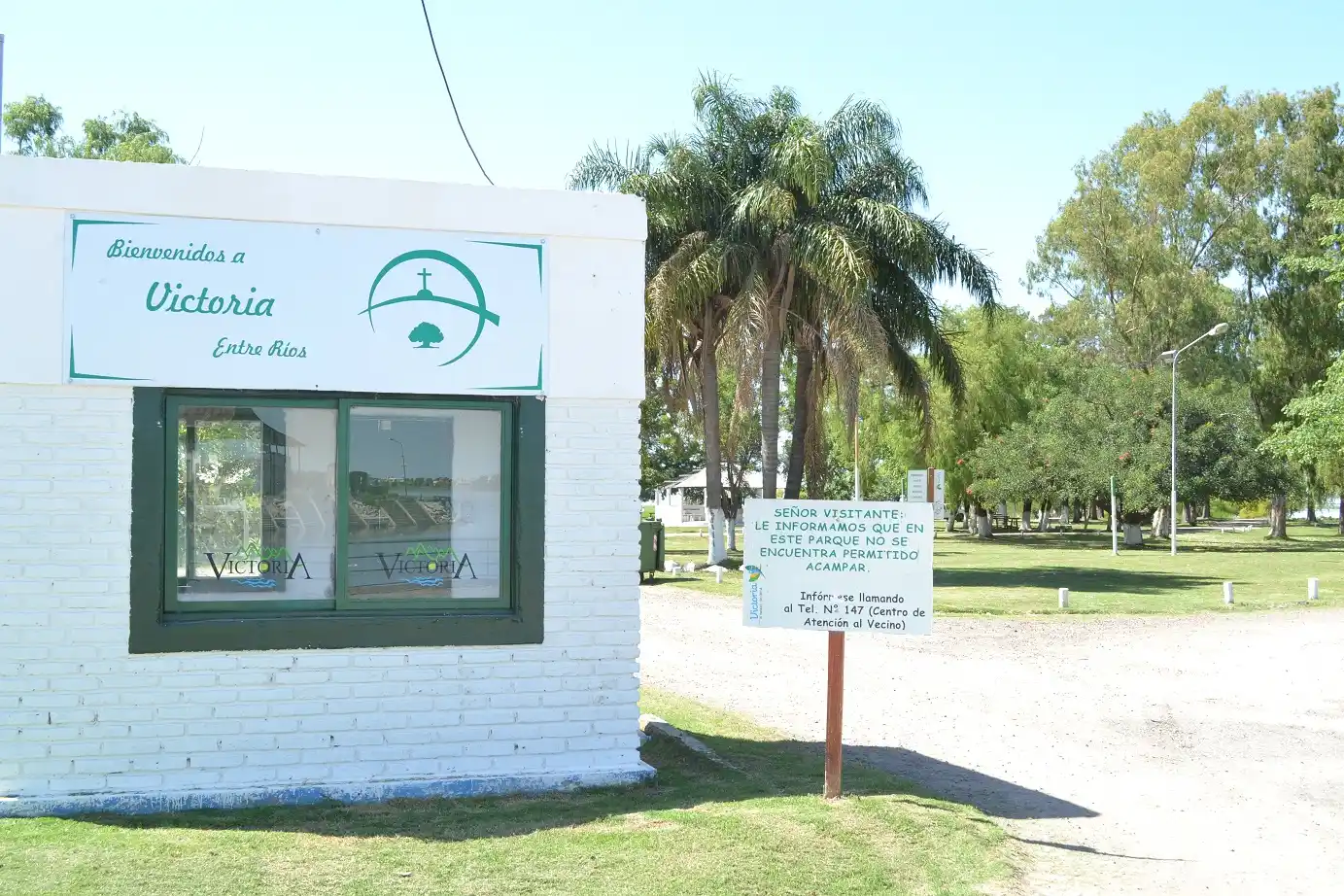 El ex camping es ahora un hermoseado paseo público