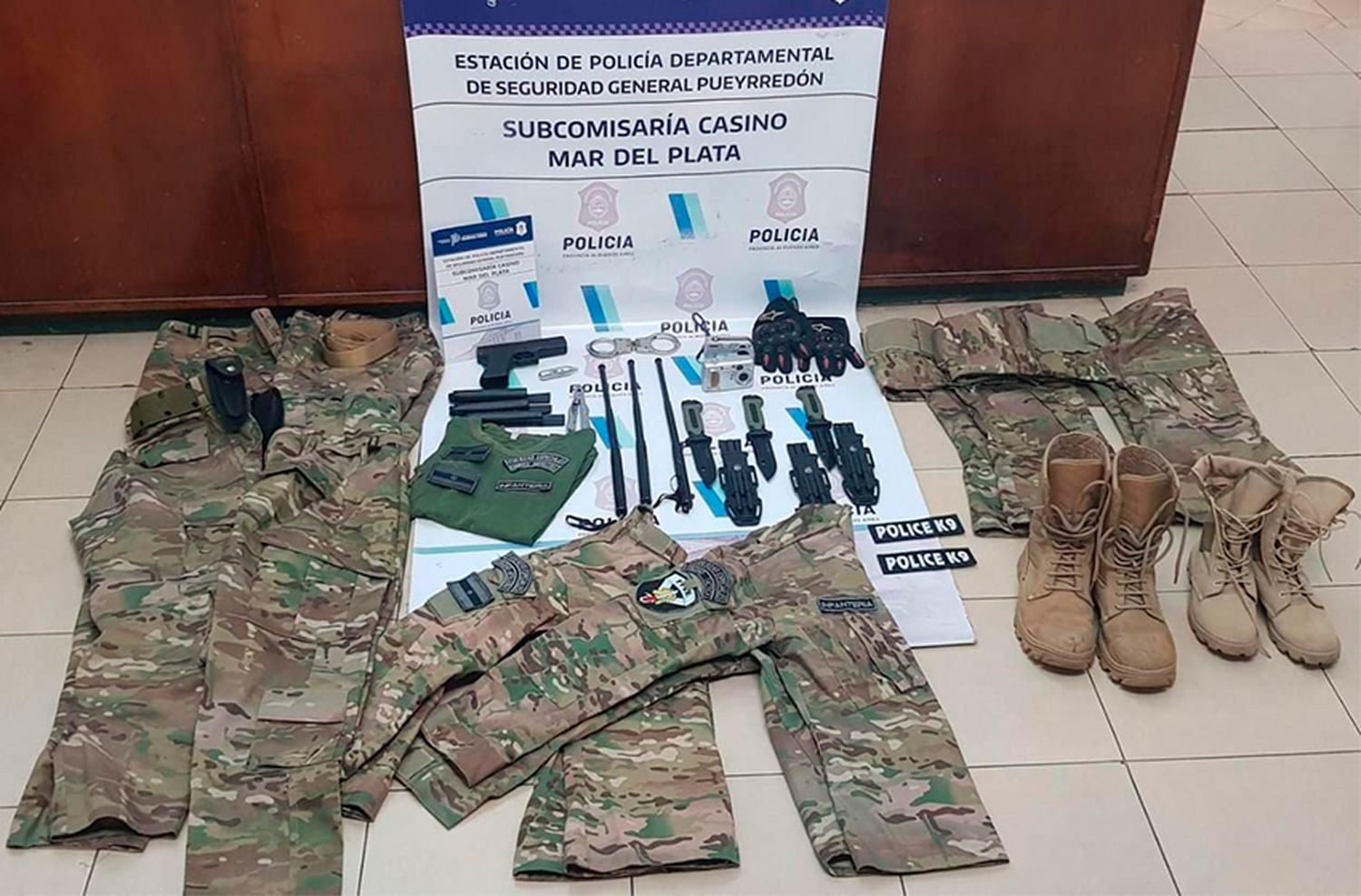 Falsos militares fueron descubiertos en Mar del Plata