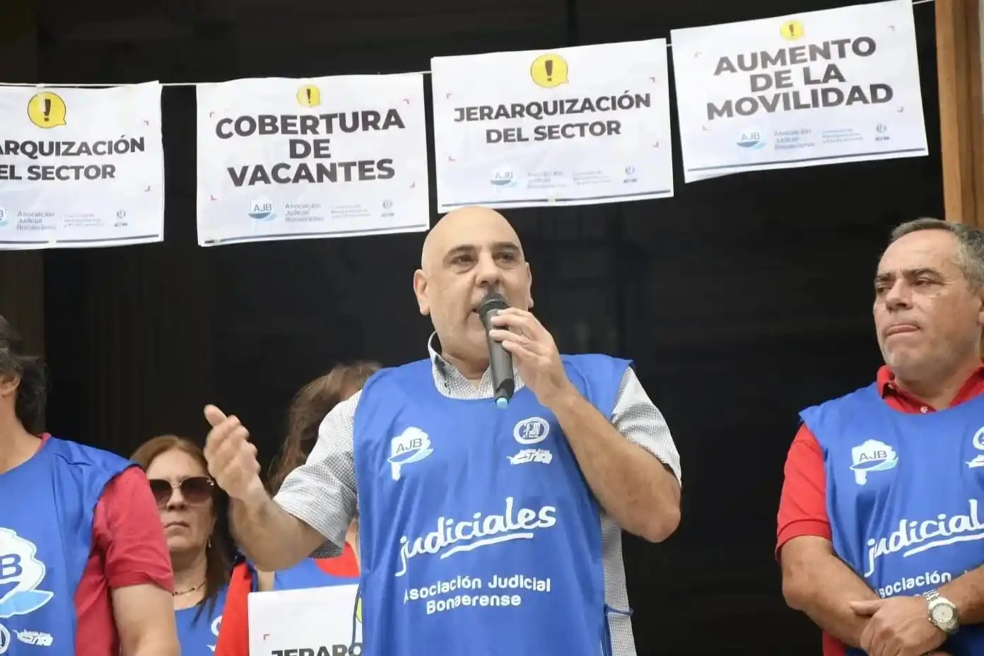 Hugo Russo, secretario general AJB