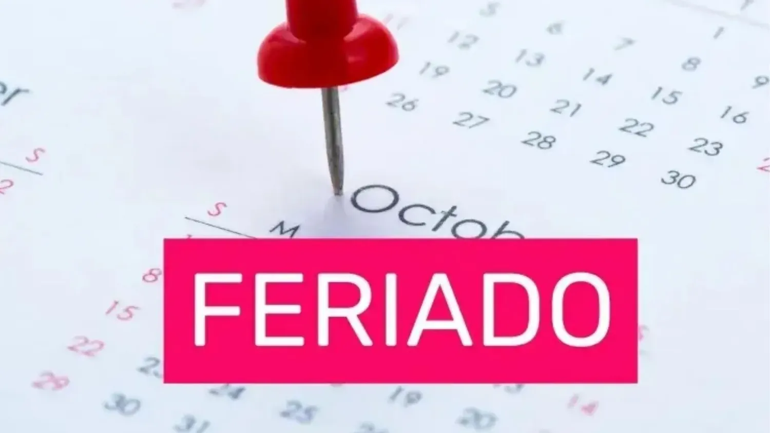 El próximo viernes 10 de octubre, ¿es feriado nacional o día no laborable?