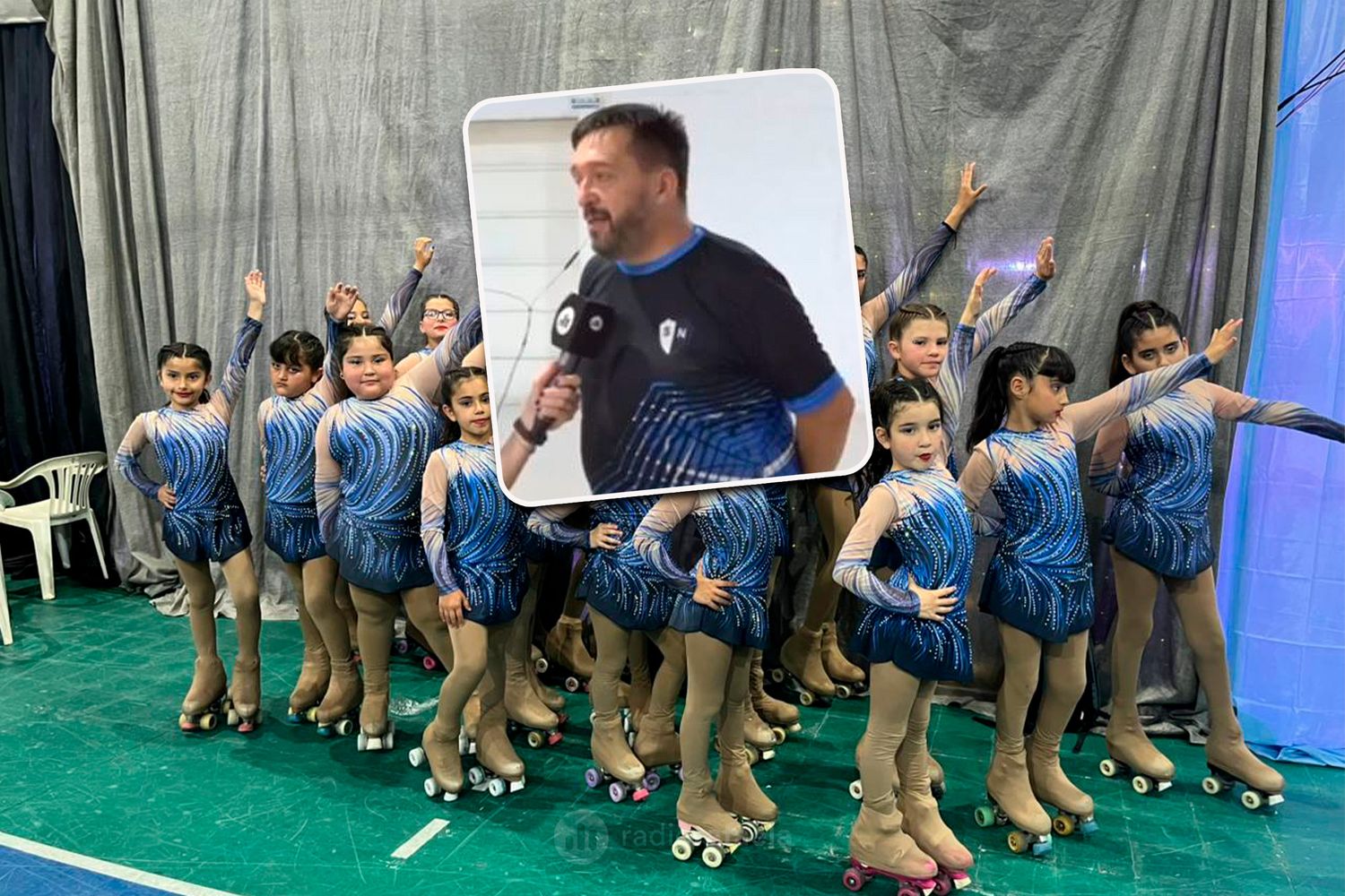 Ariel Baiguera - profesor |  El sábado se realizará el Festival Anual de patín en el polideportivo de Sportivo Norte