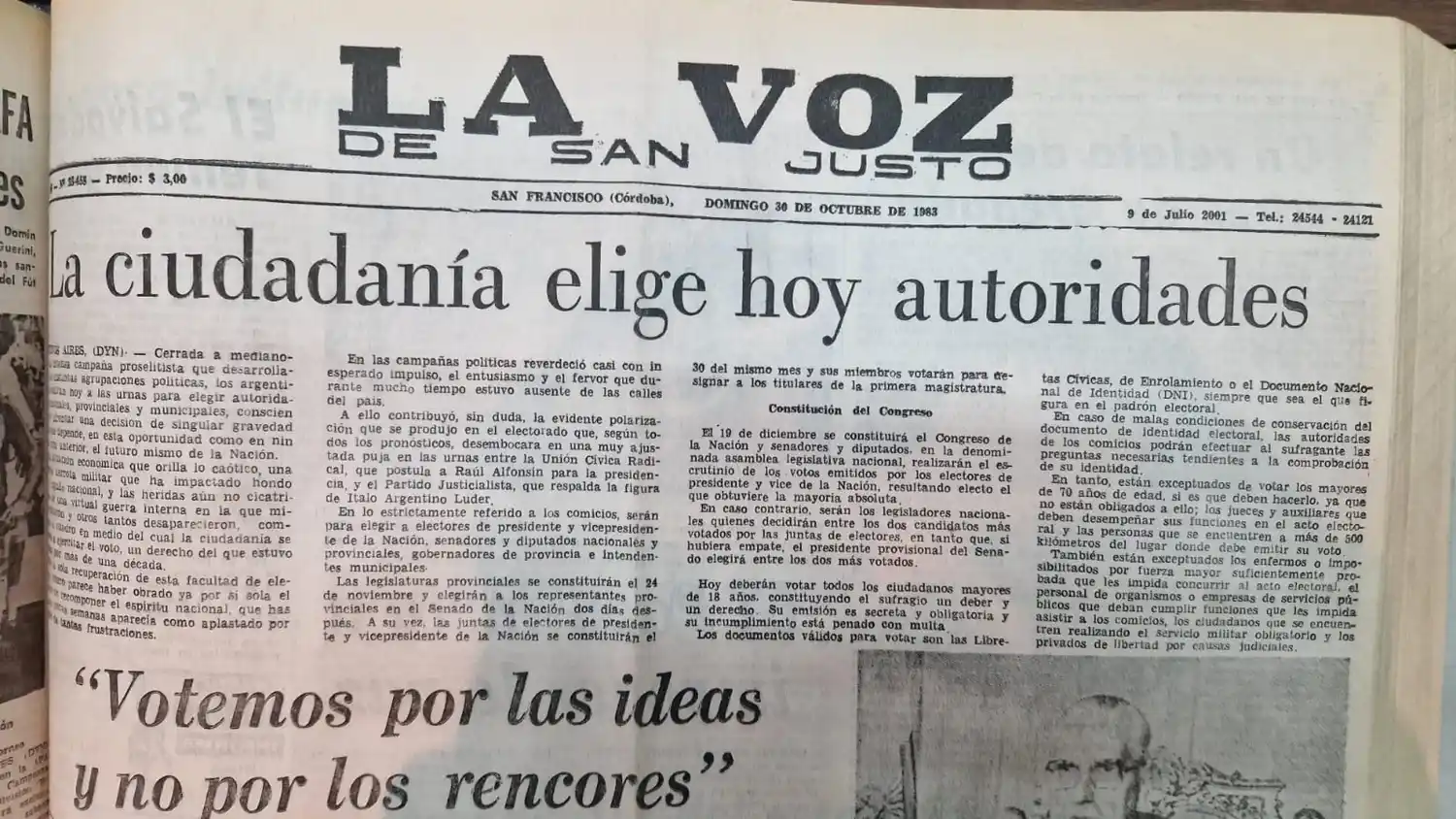 Democracia: pasaron 40 años