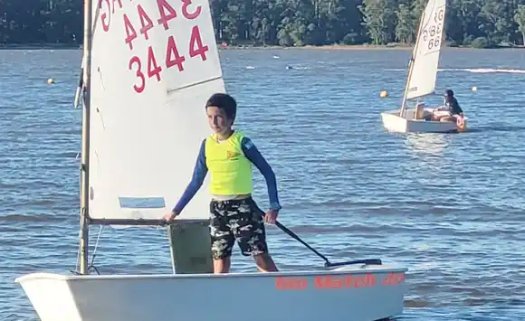 Primera fecha del Grand Prix del Río Uruguay de Optimist