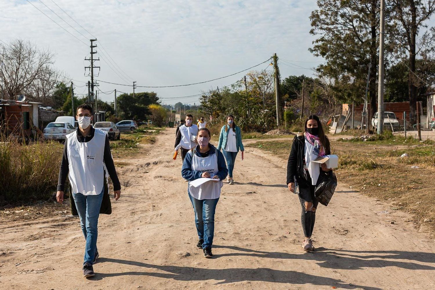 El Municipio de Paraná recorre casa por casa para inscribir a quienes no se hayan vacunado