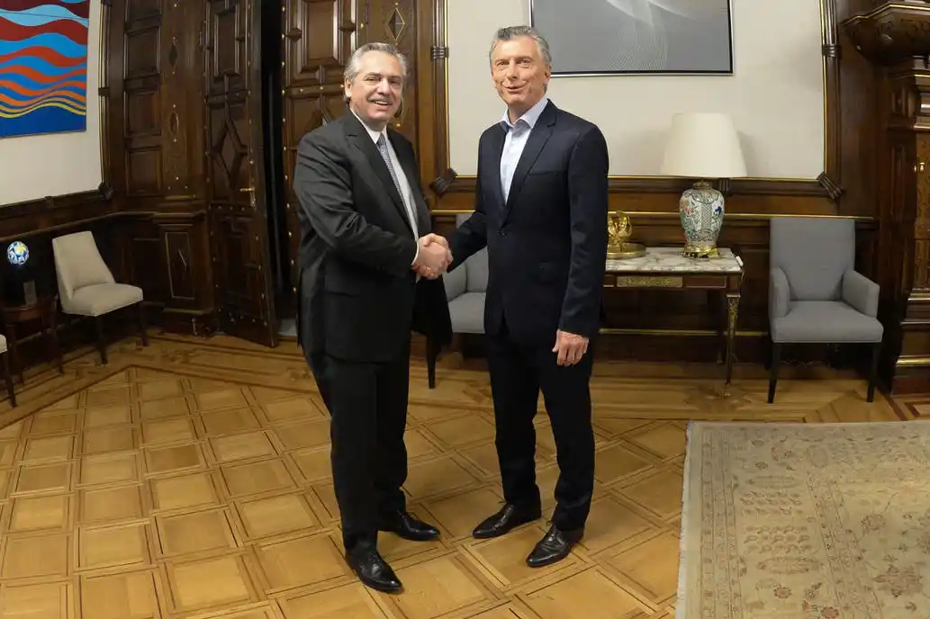 Mauricio Macri acordó con Alberto Fernández «una transición ordenada»