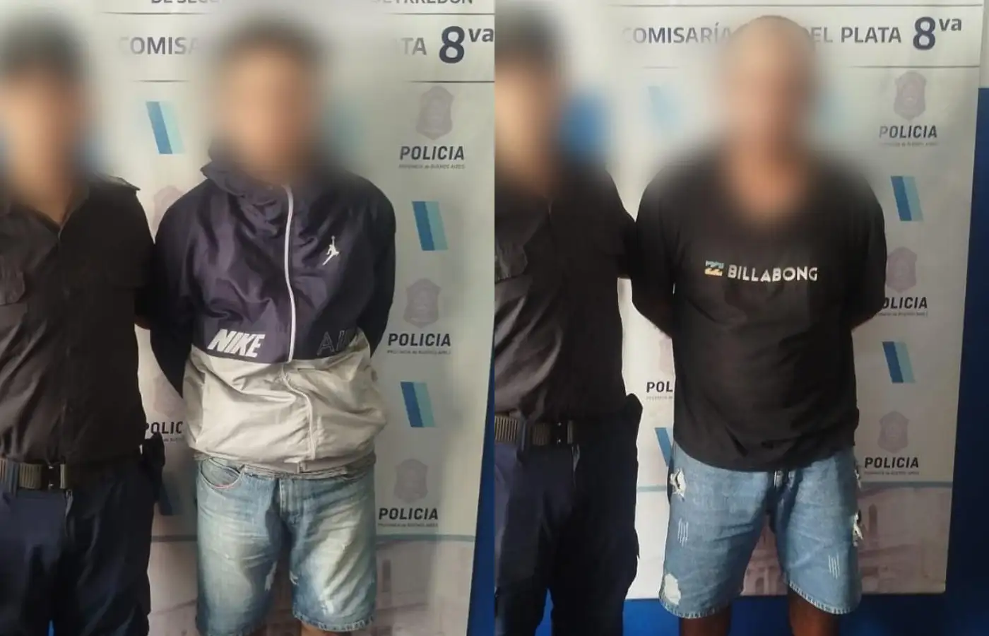Los sujetos se pusieron violentos, discutieron con el chofer y atacaron el colectivo.