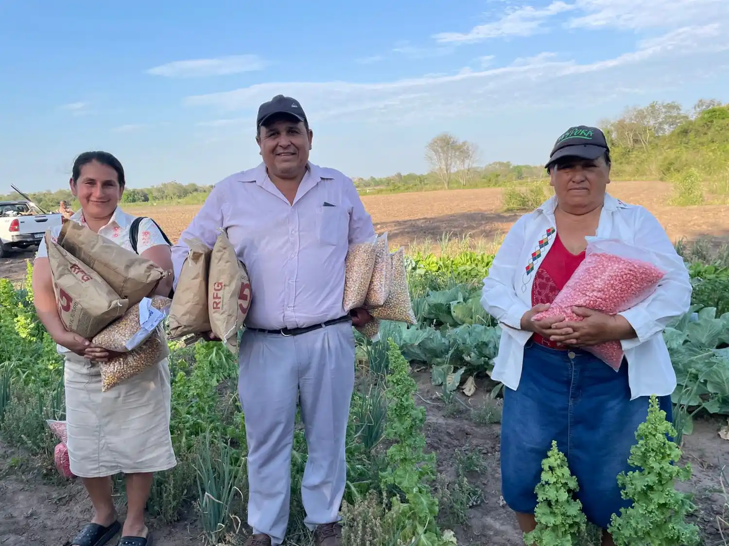 Lanzaron la campaña de cucurbitáceas y maíz para la primera cosecha