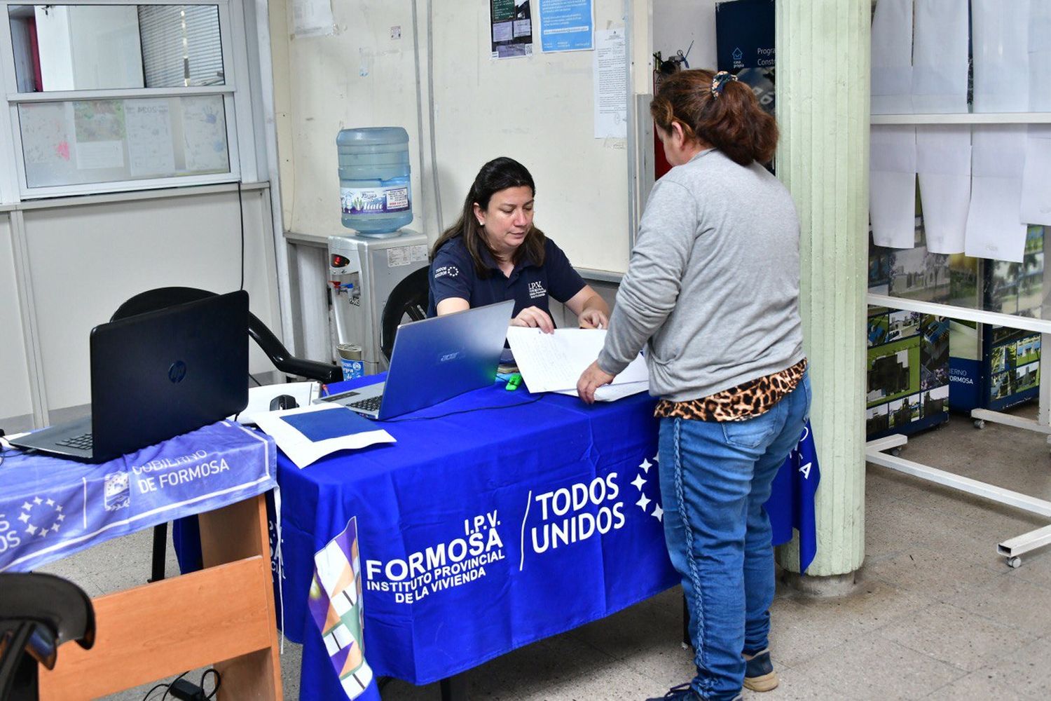 Viviendas del IPV: Asistencia absoluta en la presentación de documentaciones de las 620 familias preadjudicadas