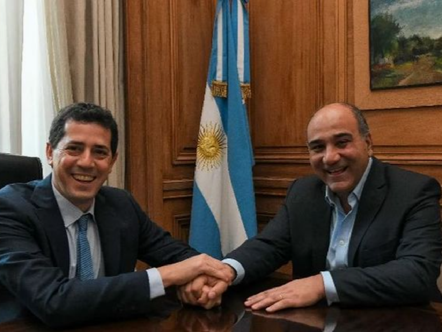 ¿Manzur candidato a vice?: Cristina Kirchner lo recibió en el Senado y se dispararon los rumores
