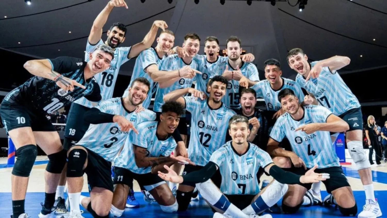 Vóleibol: se conoció el fixture de la VNL 2024 donde Argentina buscará su plaza olímpica