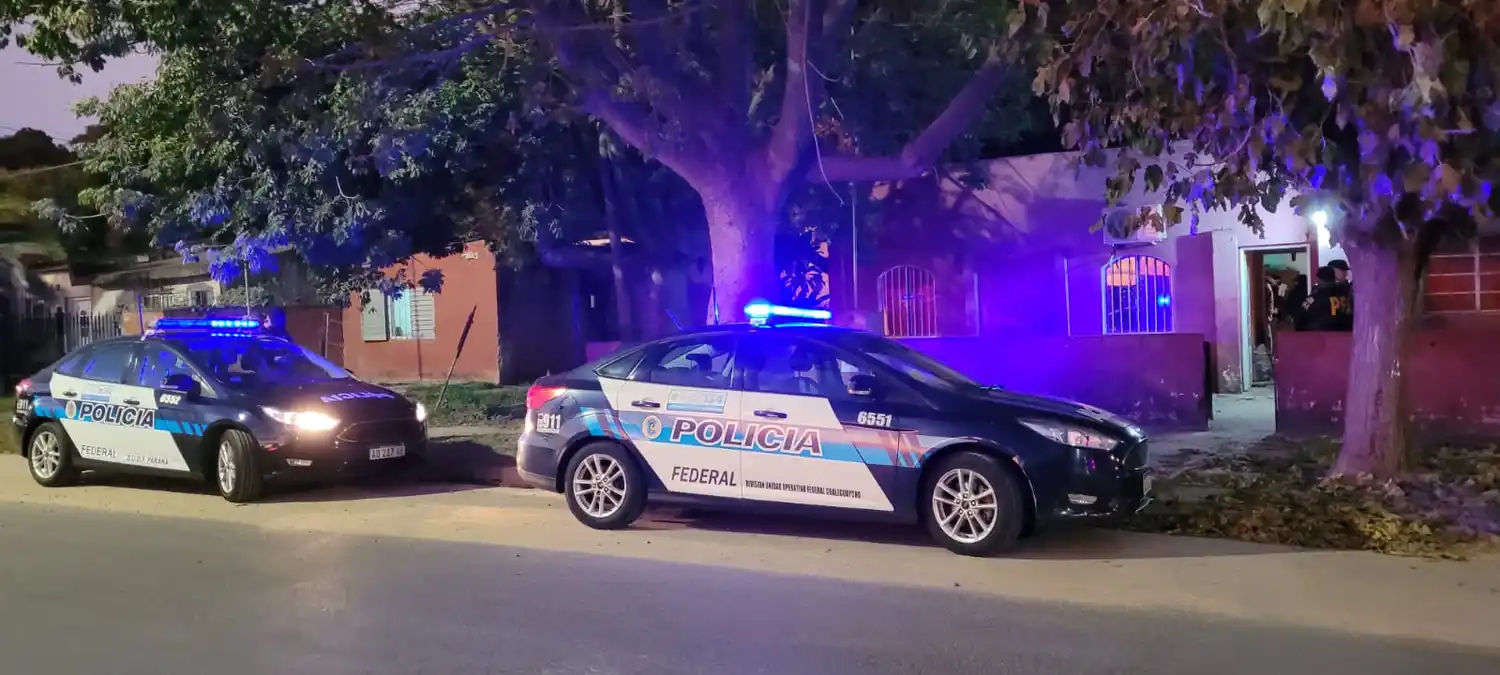 La Policía Federal de Gualeguaychú realizó allanamientos en Paraná