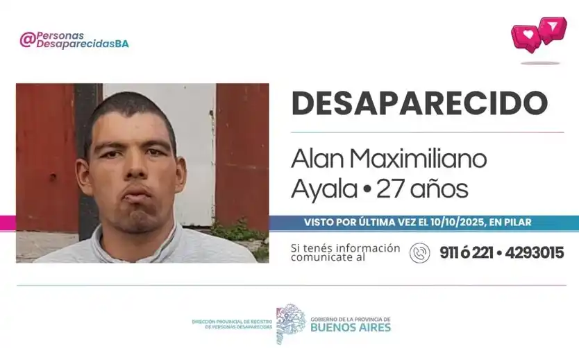 Buscan a un joven que lleva varios días desaparecido