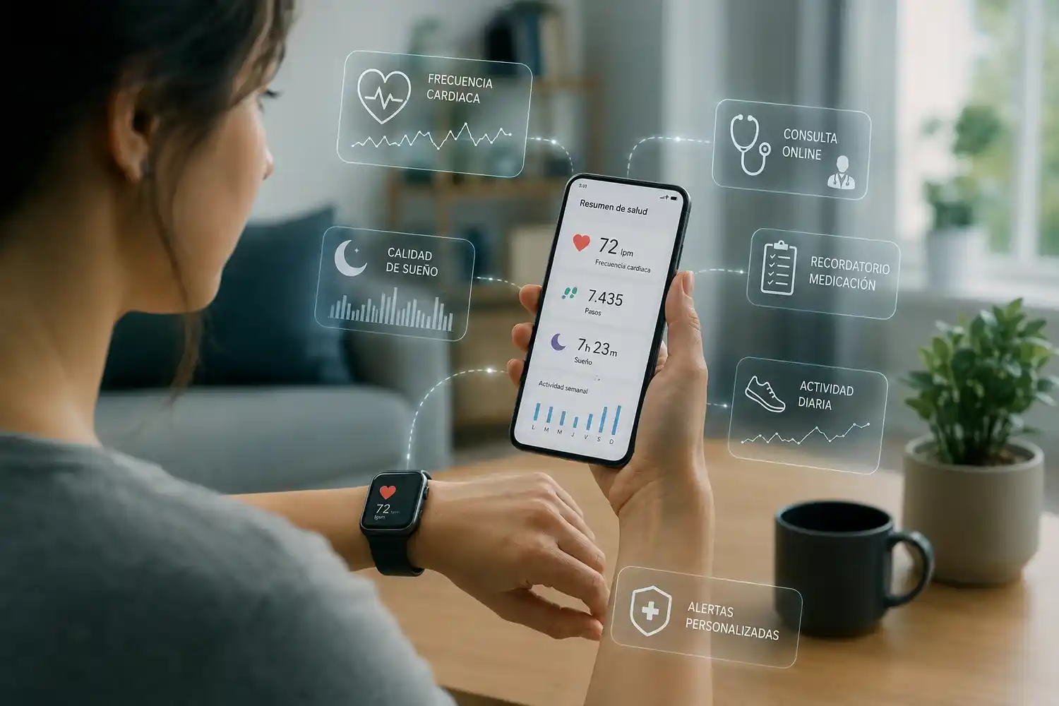 La salud digital está modificando los hábitos de millones de personas.