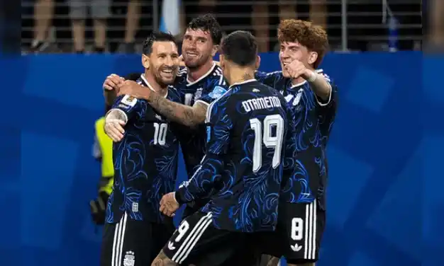 La Selección Argentina quiere seguir soñando.

Foto: Agencia NA (Xinhua Florencia Arroyo)