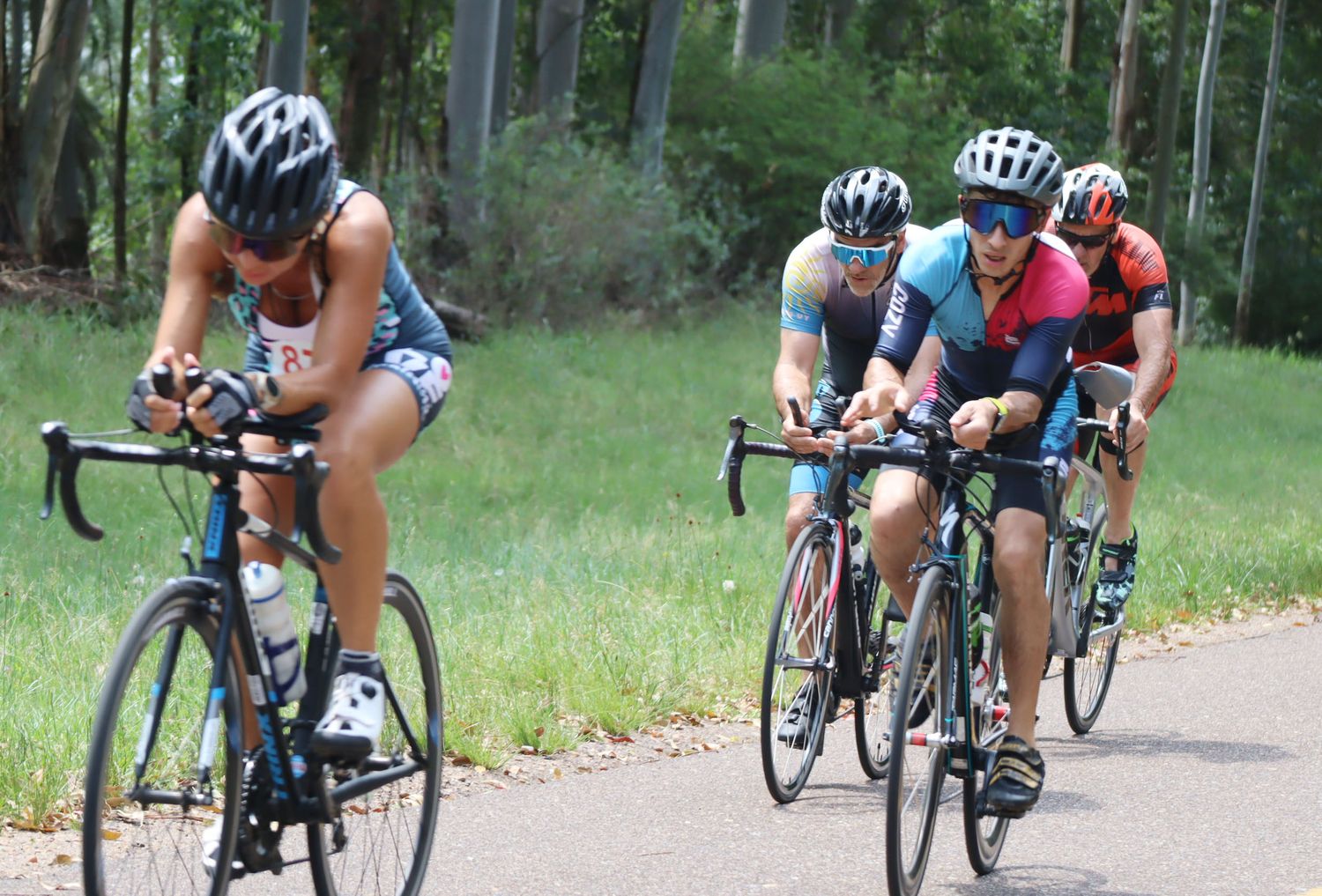 Se corre en Villa del Rosario la tercera fecha del Duatlón