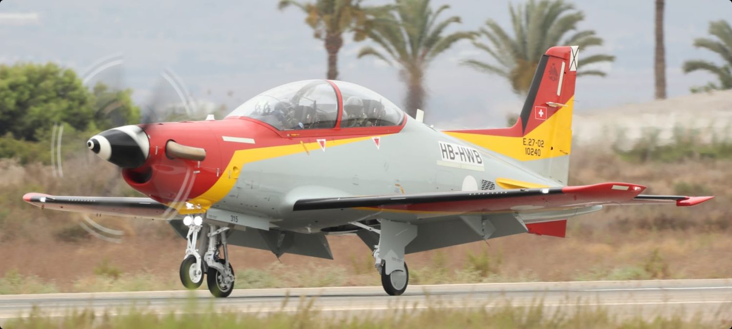 Pilatus entregó los dos primeros PC-21 del Ejercito del Aire español