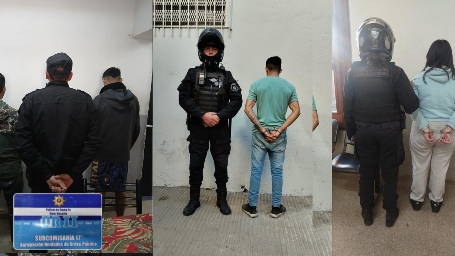 Múltiples detenciones en distintos puntos de Rosario y la región por motos robadas y un pedido de captura