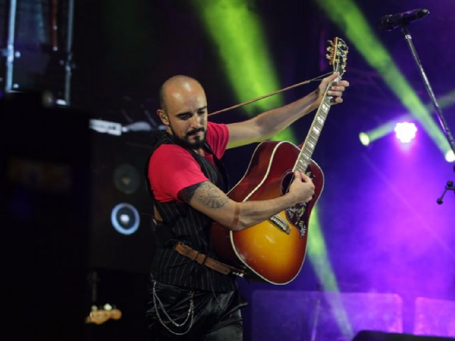 Alta Gracia vibró con la voz de Abel Pintos