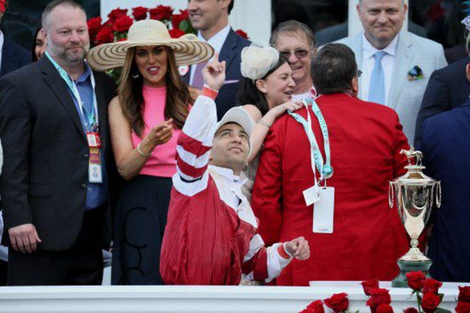 López sintió una emoción tan grande al ganar.